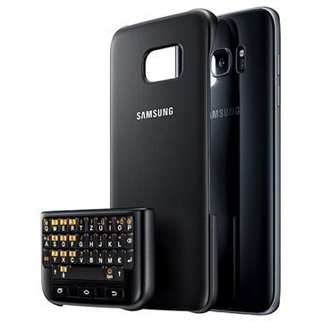 Samsung Galaxy S7 Edge Näppäimistökuori EJ-CG935UB QWERTZ Musta