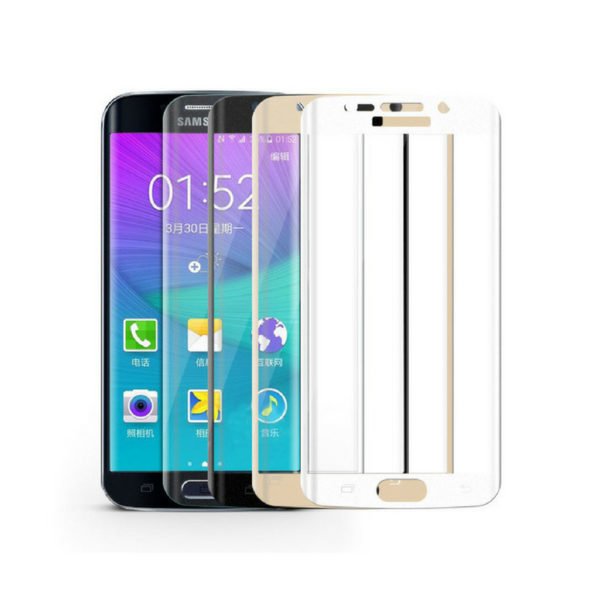 Samsung Galaxy S7 Edge Panssarilasi 3d Full Cover Valkoinen