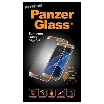 Samsung Galaxy S7 Edge PanzerGlass Premium Näytönsuoja Kulta