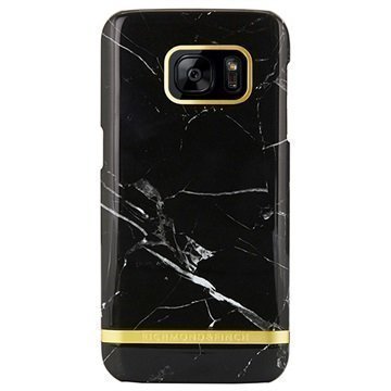 Samsung Galaxy S7 Edge Richmond & Finch Case Black Marble