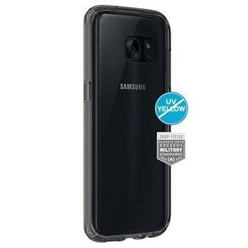 Samsung Galaxy S7 Edge Speck CandyShell Clear Kuori Onyksinmusta