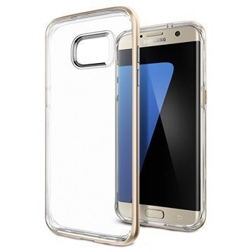 Samsung Galaxy S7 Edge Spigen Neo Hybrid Crystal Case Champagne Gold