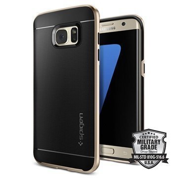 Samsung Galaxy S7 Edge Spigen Neo Hybridikotelo Samppanjakulta