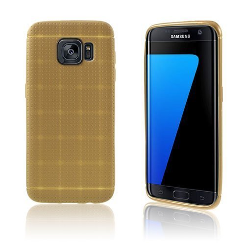 Samsung Galaxy S7 Edge Tpu Piste Kuori Champagne