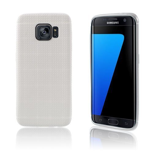 Samsung Galaxy S7 Edge Tpu Piste Kuori Valkoinen