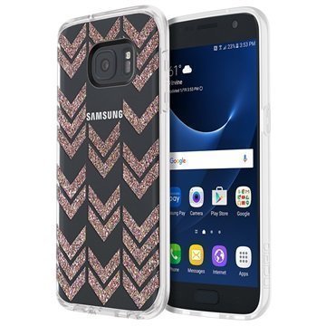 Samsung Galaxy S7 Incipio Design Isla Kuori Moni Glitteri