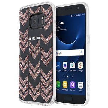 Samsung Galaxy S7 Incipio Design Isla Kuori Moni Glitteri