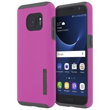 Samsung Galaxy S7 Incipio DualPro Kotelo Pinkki / Harmaa