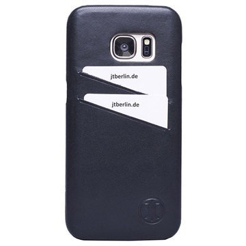 Samsung Galaxy S7 JT Berlin Nahkakotelo Musta