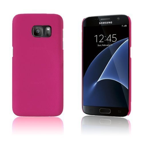 Samsung Galaxy S7 Kumi Päällystetty Kova Muovikuori Rosee