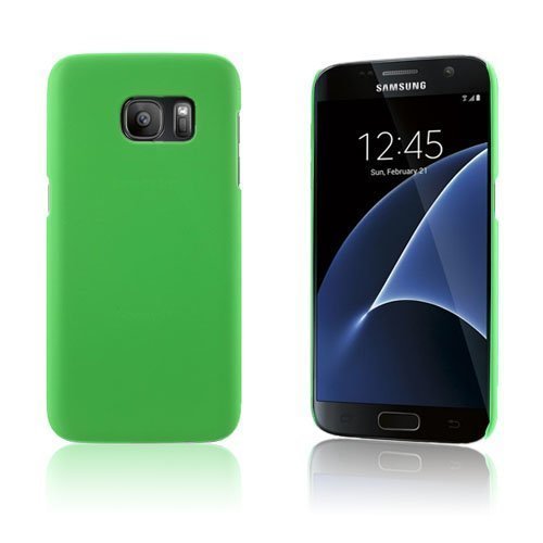 Samsung Galaxy S7 Kumi Päällystetty Kova Muovikuori Vihreä
