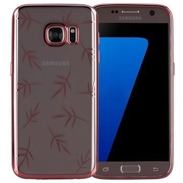 Samsung Galaxy S7 Momax Splendor TPU-Kotelo Ruusukulta