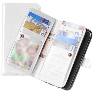 Samsung Galaxy S7 Multifunctional Wallet Case White