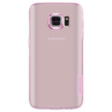 Samsung Galaxy S7 Nillkin Nature TPU Suojakuori Pinkki