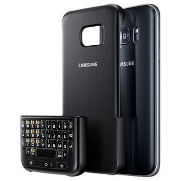 Samsung Galaxy S7 Näppäimistökuori EJ-CG930UBÂ - QWERTY Musta