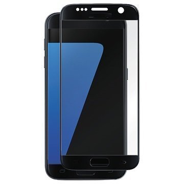 Samsung Galaxy S7 Panzer Full-Fit Näytönsuoja Karkaistu Lasi Musta