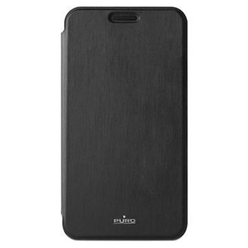 Samsung Galaxy S7 Puro Booklet Lomapakkokotelo Musta
