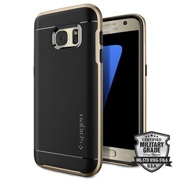 Samsung Galaxy S7 Spigen Neo Hybrid Case Champagne Gold