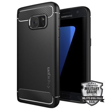 Samsung Galaxy S7 Spigen Rugged Armor Case Black