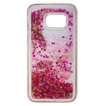 Samsung Galaxy S7 Urban Iphoria Glamour Case Gold / Pink