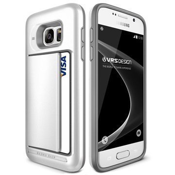 Samsung Galaxy S7 VRS Design Damda Clip Series Case Pearl White