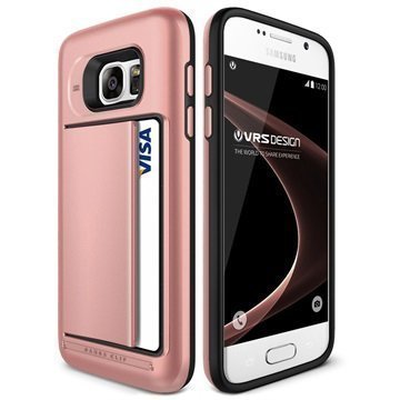 Samsung Galaxy S7 VRS Design Damda Clip Series Case Rose Gold