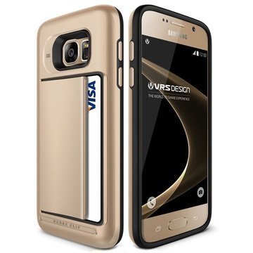 Samsung Galaxy S7 VRS Design Damda Clip Series Case Shine Gold