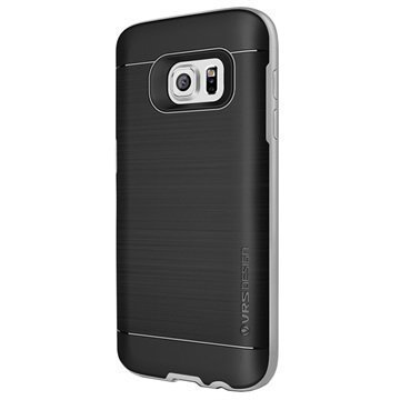 Samsung Galaxy S7 VRS Design High Pro Shield Kotelo Vaalea Hopea