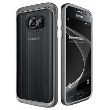 Samsung Galaxy S7 VRS Design Triple Mixx Series Case Steel Silver