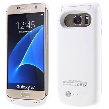 Samsung Galaxy S7 Vara-akkukotelo Valkoinen