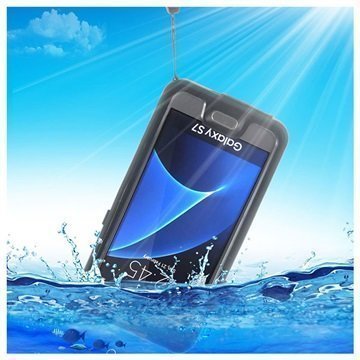 Samsung Galaxy S7 Vedenkestävä Kotelo Musta