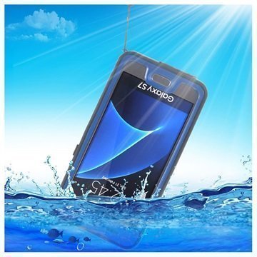 Samsung Galaxy S7 Vedenkestävä Kotelo Sininen