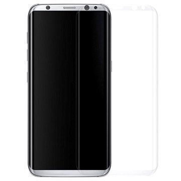 Samsung Galaxy S8 Koko Näytön Peittävä Näytönsuoja Läpinäkyvä