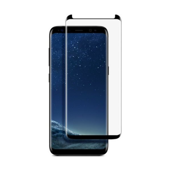 Samsung Galaxy S8+ Koteloihin Sopiva Panssarilasi 3d Full Cover Musta