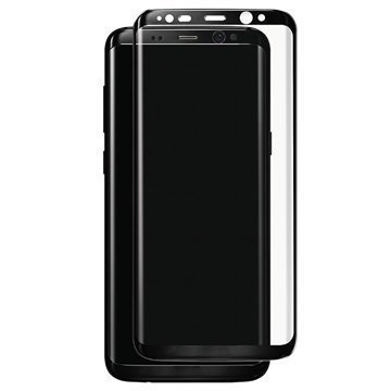 Samsung Galaxy S8 Panzer Full-Fit Lasinen Näytönsuoja Musta