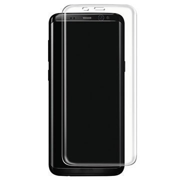 Samsung Galaxy S8 Plus Panzer Full-Fit Lasinen Näytönsuoja Läpinäkyvä