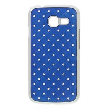 Samsung Galaxy Star Pro S7260 Bling Diamond Cover Dark Blue