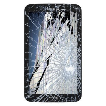 Samsung Galaxy Tab 3 7.0 P3210 LCD-näytön ja Kosketusnäytön Korjaus Musta