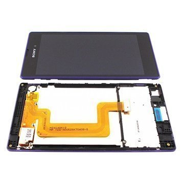 Samsung Galaxy Tab 4 8.0 LTE Etukuori & LCD Näyttö Violetti