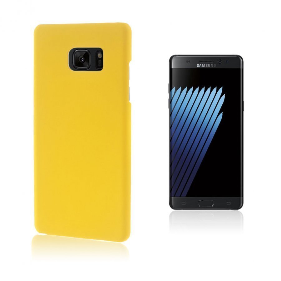Samsung Galaxy Tab A 7.0 Erittäin Ohut Joustava Muovi Geeli Kuori Keltainen