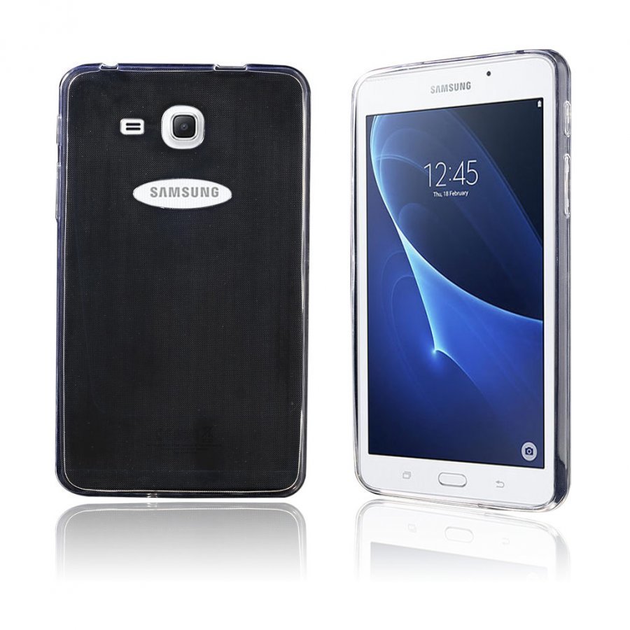 Samsung Galaxy Tab A 7.0 Erittäin Ohut Joustava Muovi Geeli Kuori Läpinäkyvä