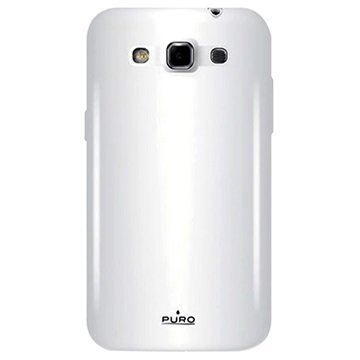 Samsung Galaxy Win I8550 I8552 Puro Silikonikuori Valkoinen