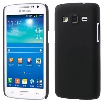 Samsung Galaxy Win Pro G3812 Kumipintainen Napsautuskotelo Musta