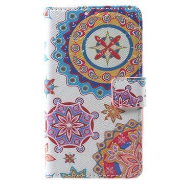 Samsung Galaxy Xcover 3 Lompakkokotelo Mandala