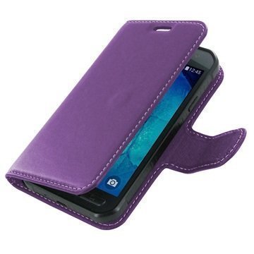 Samsung Galaxy Xcover 3 PDair Leather Case NP3LSSX3B41 Violetti