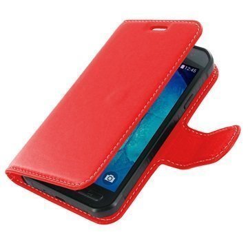 Samsung Galaxy Xcover 3 PDair Leather Case NP3RSSX3B41 Punainen