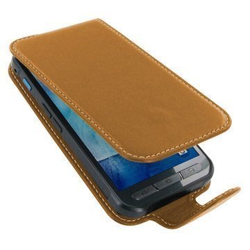 Samsung Galaxy Xcover 3 PDair Leather Case NP3TSSX3F41 Ruskea