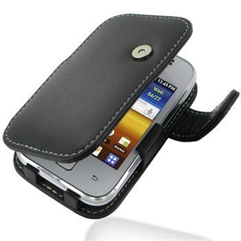 Samsung Galaxy Y S5360 PDair Leather Case 3BSSYSB41 Musta