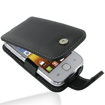 Samsung Galaxy Y S5360 PDair Leather Case 3BSSYSF41 Musta