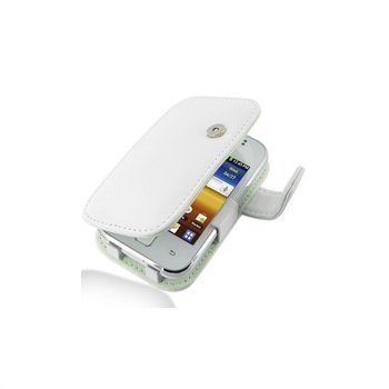 Samsung Galaxy Y S5360 PDair Leather Case White